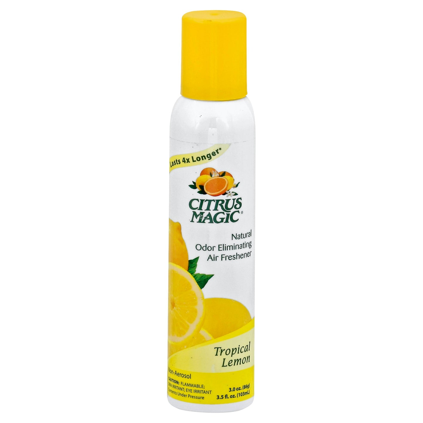Citrus Magic Air Freshener Spray Lemon Tro 3 oz (Pack of 6)