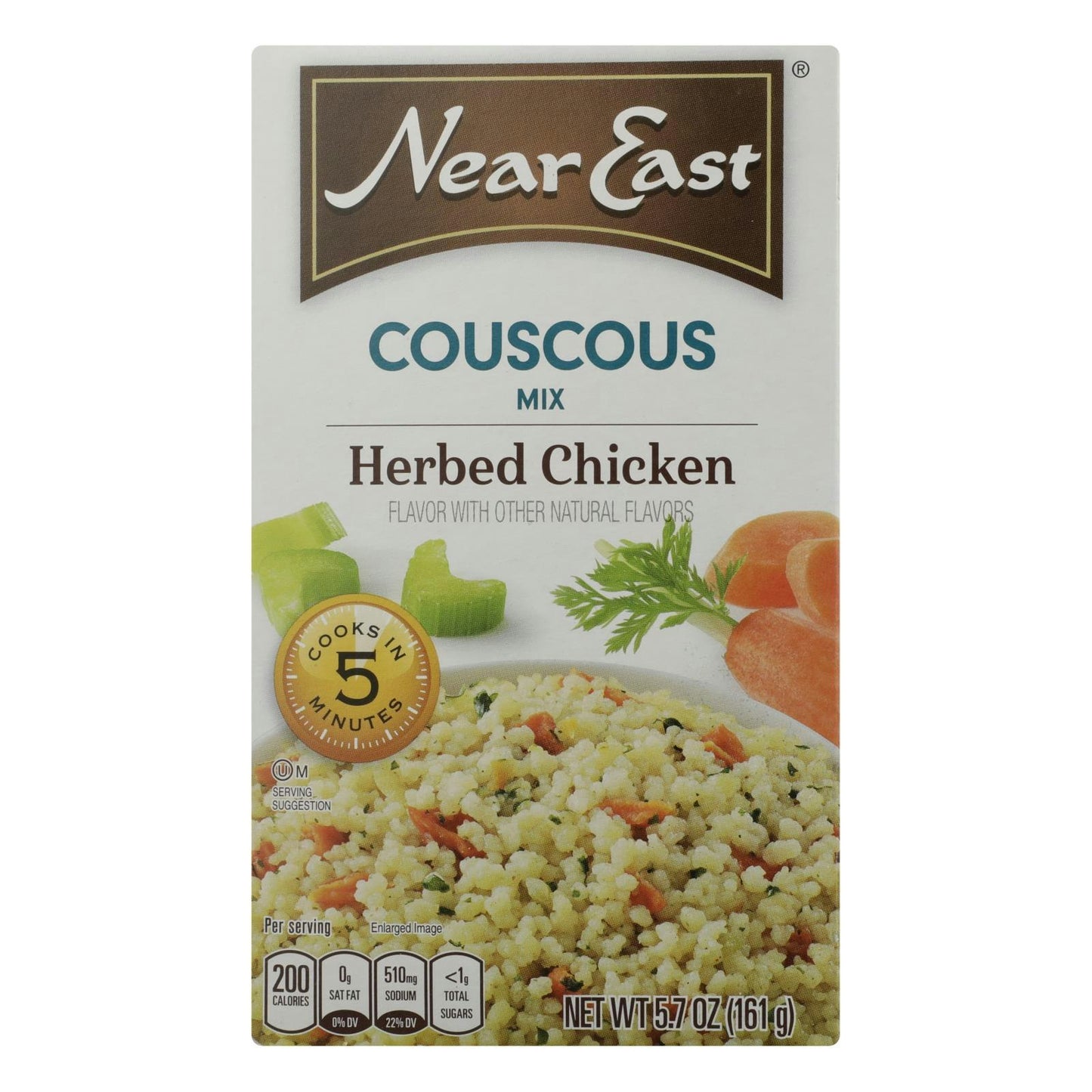 Near East Couscous Mix - Herb Chicken 5.7 oz (Pack of 12)