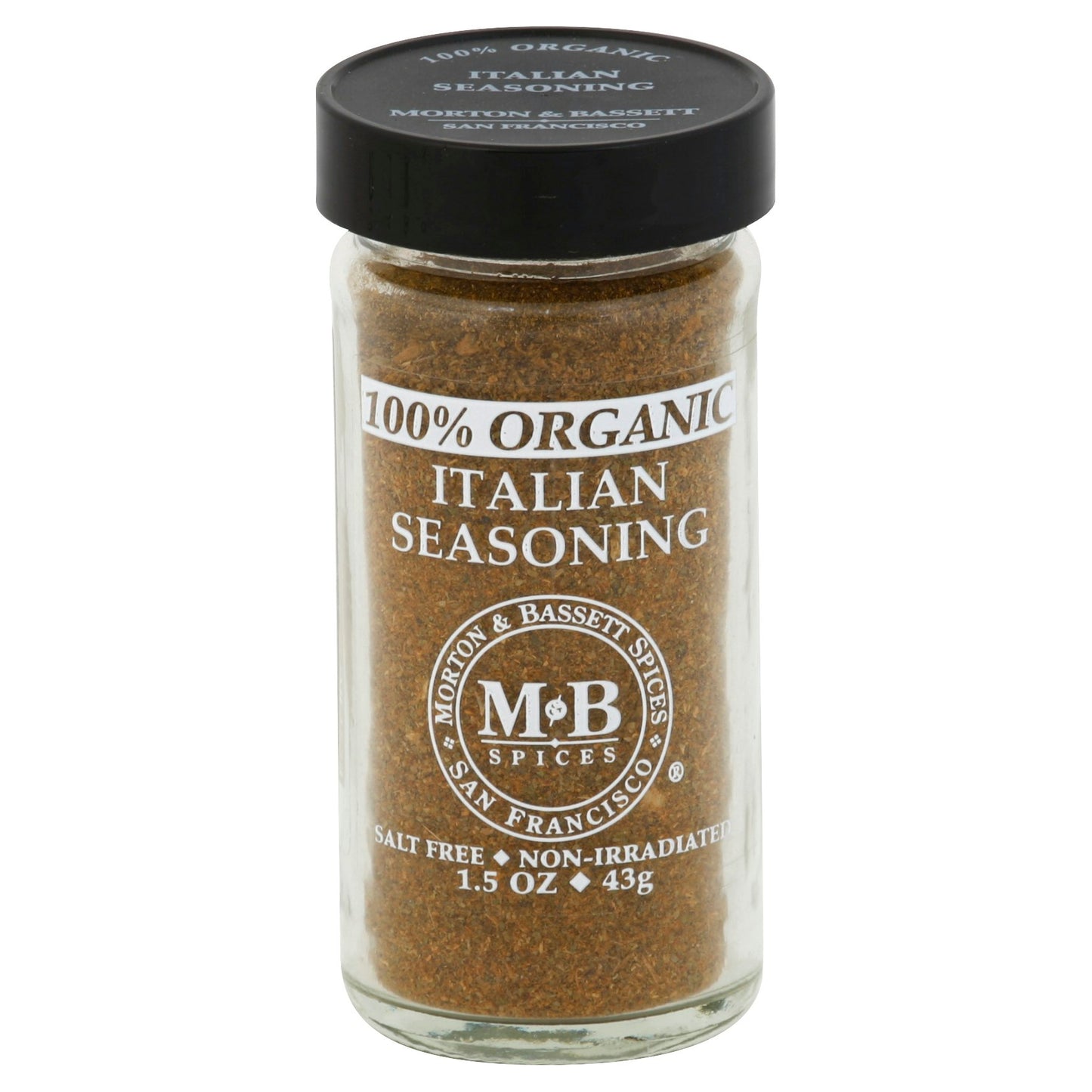 Morton & Bassett Seasoning Italian Organic 1.5 Oz Pack of 3
