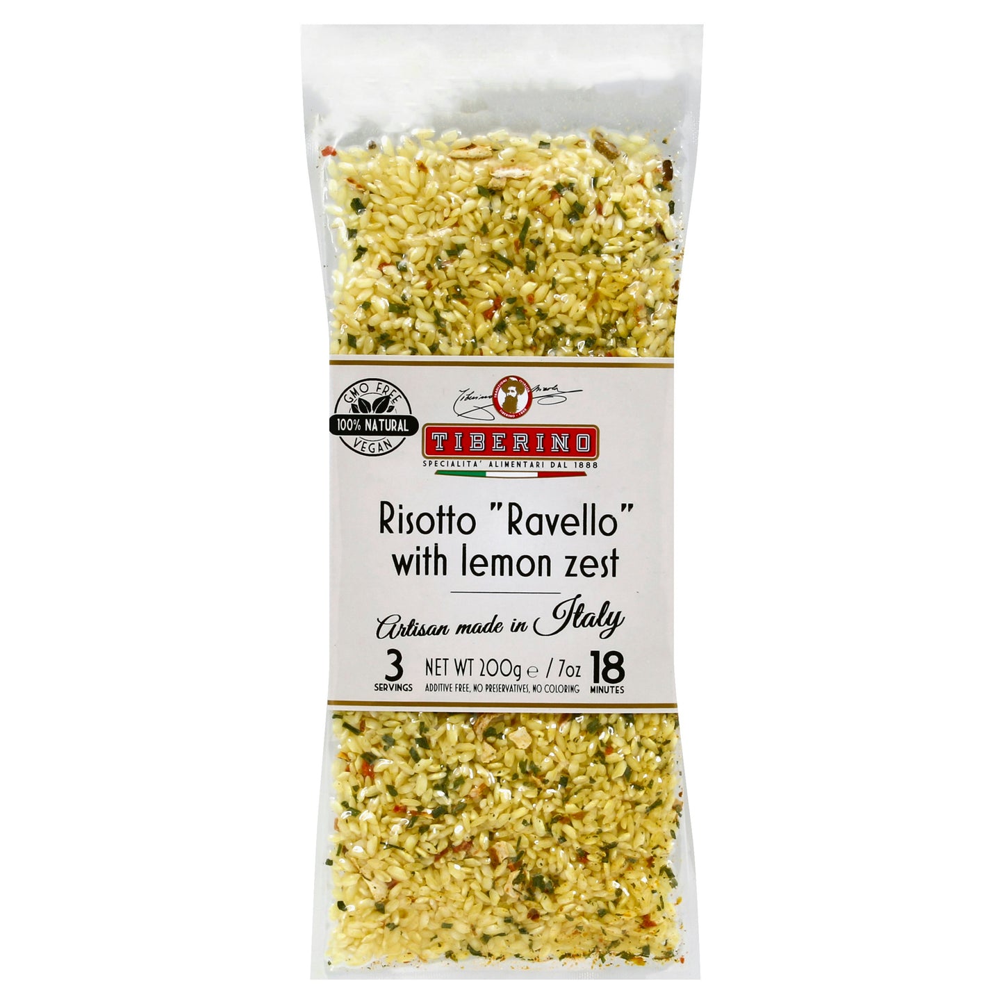 Tiberino Risotto With Lemon Ravello 7 oz (Pack of 10)