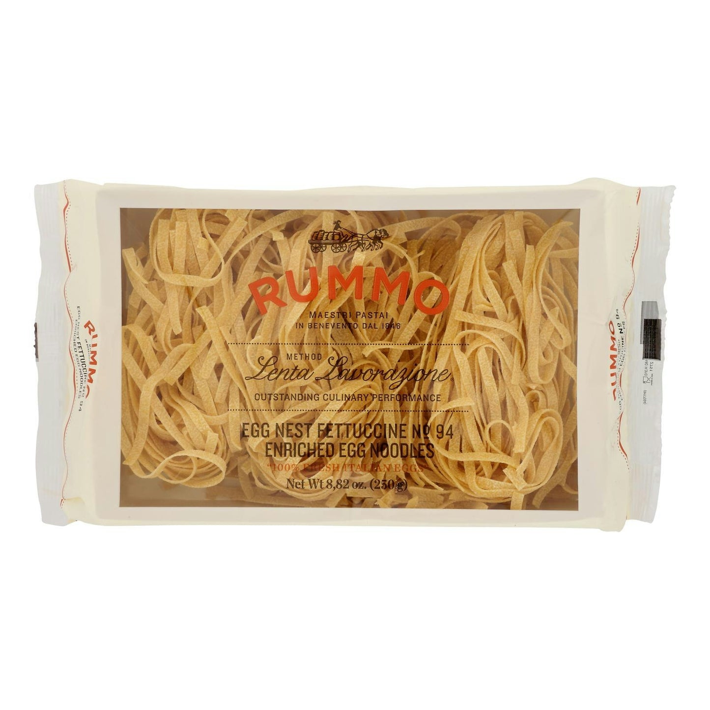 Rummo - Pasta Fettuccine Egg Nest - 8.82 OZ (Pack of 12)