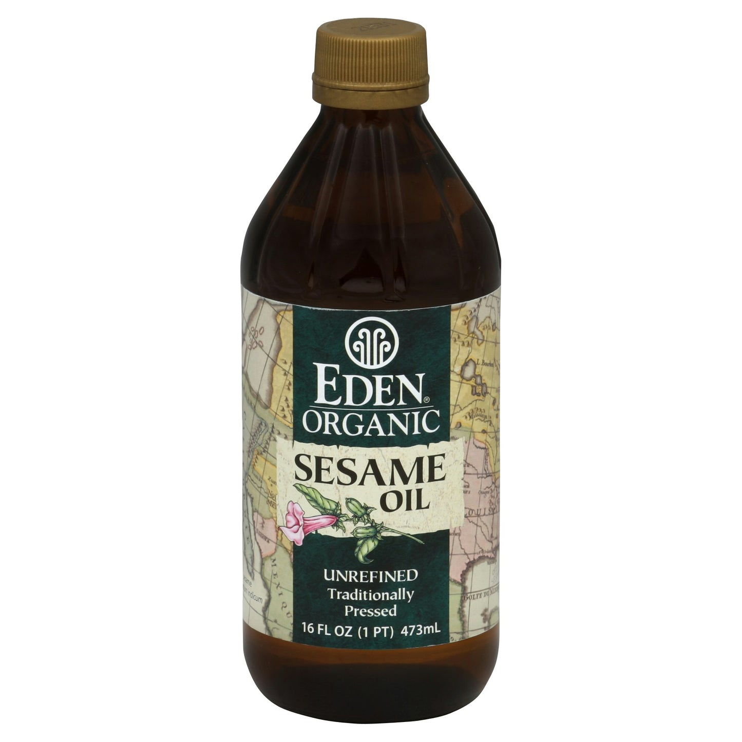 Eden Foods Oil Sesame Organic 16 Fo