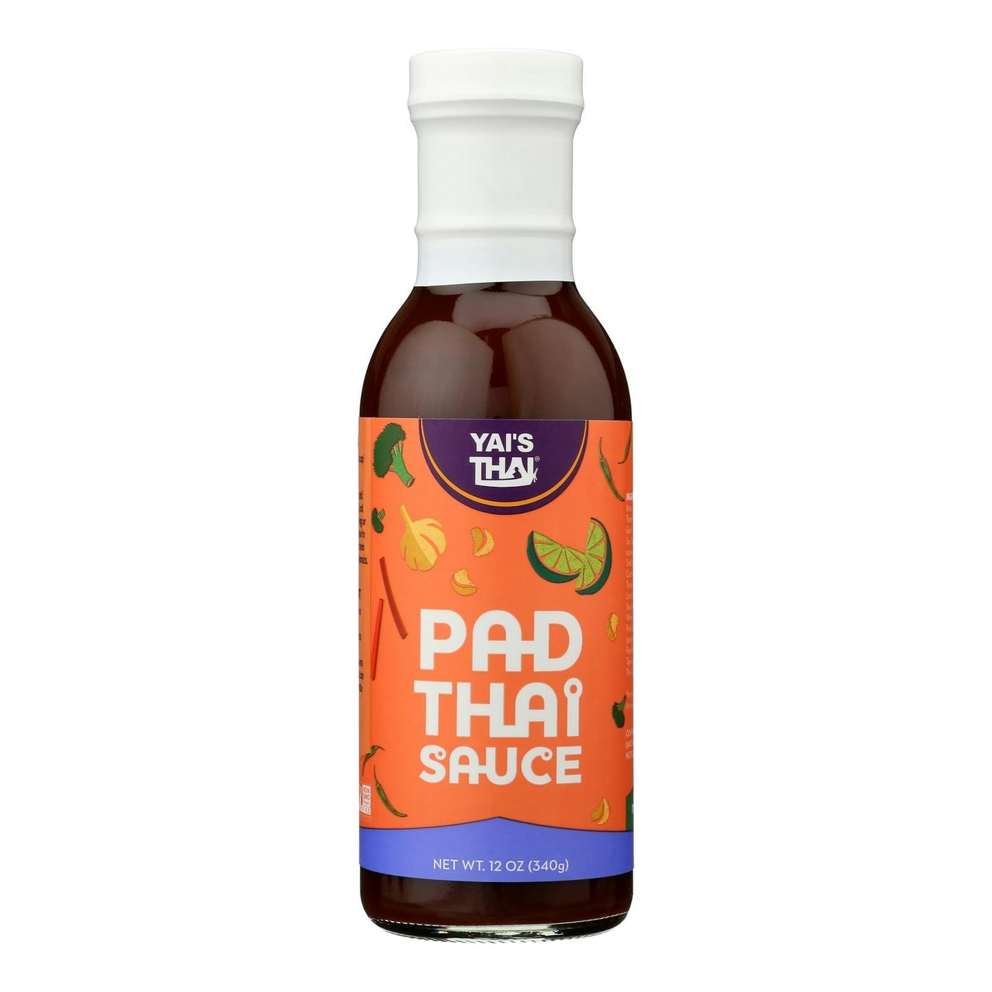 Yais Thai Pad Thai Sauce - 12 oz (Pack of 6)