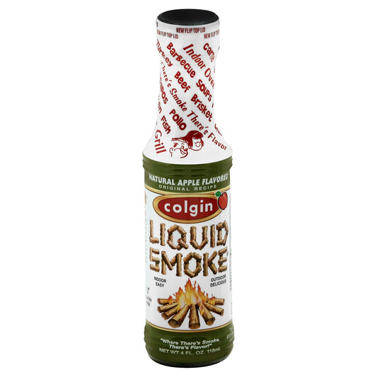 Colgin Liquid Smoke Apple 4 oz (Pack of 12)