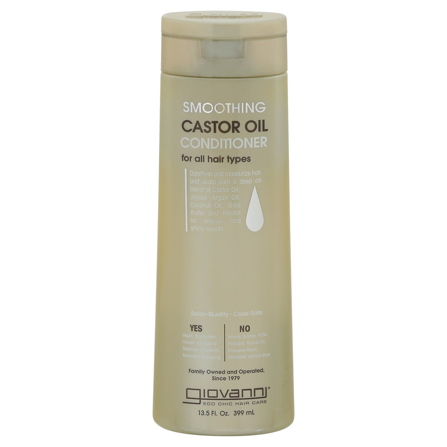 Giovanni Cosmetics Conditioner Smooth Castor 13.5 Oz (Pack of 3)