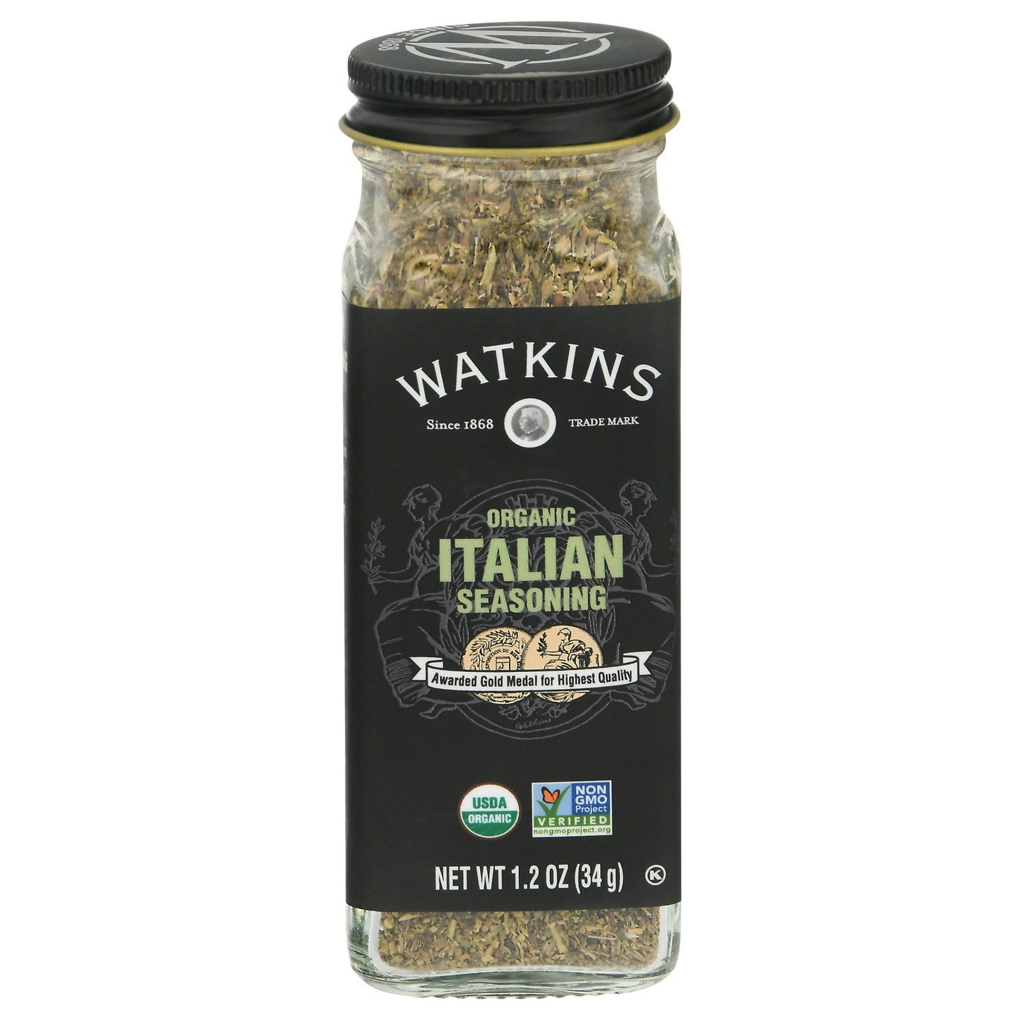 Watkins Seasoning Italian Organic 1.2 Oz (Pack of 3)