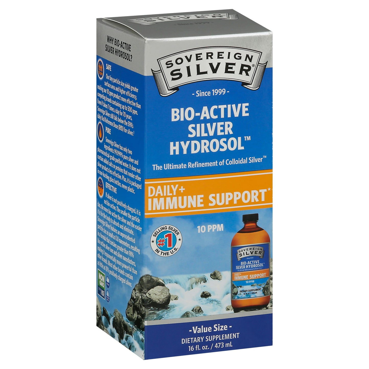 Sovereign Silver Silver Hydro Immune Value 16 Oz