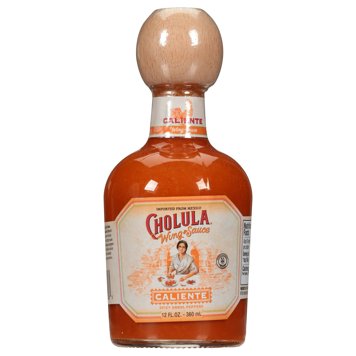 Cholula Wing Sauce Caliente 12 FO (Pack Of 8)