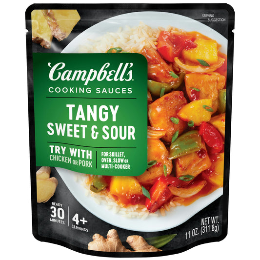 Campbells Sauce Sweet & Sour Chicken 11 oz (Pack of 6)