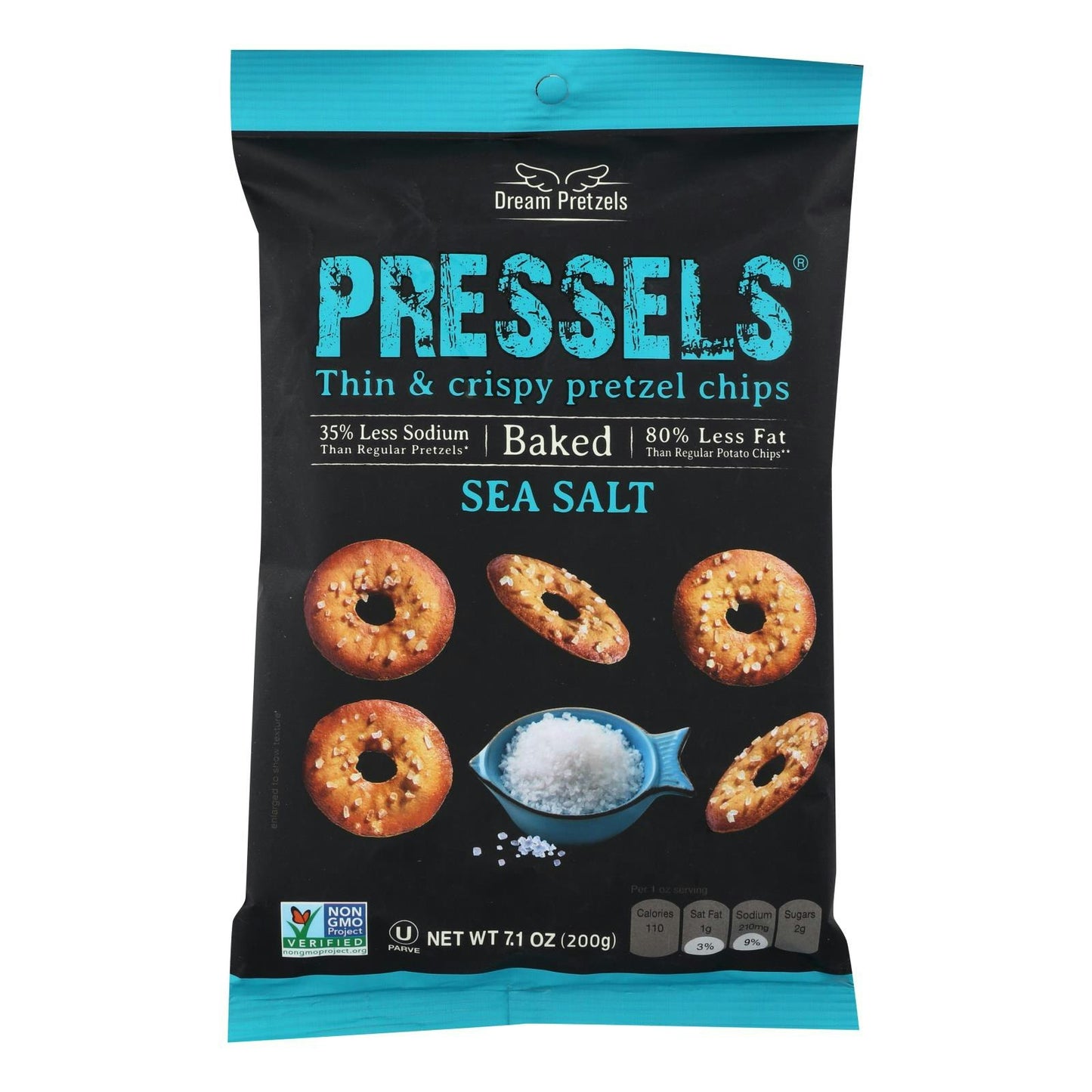 Dream Pretzels Pressels Original 7.1 Oz Pack of 12