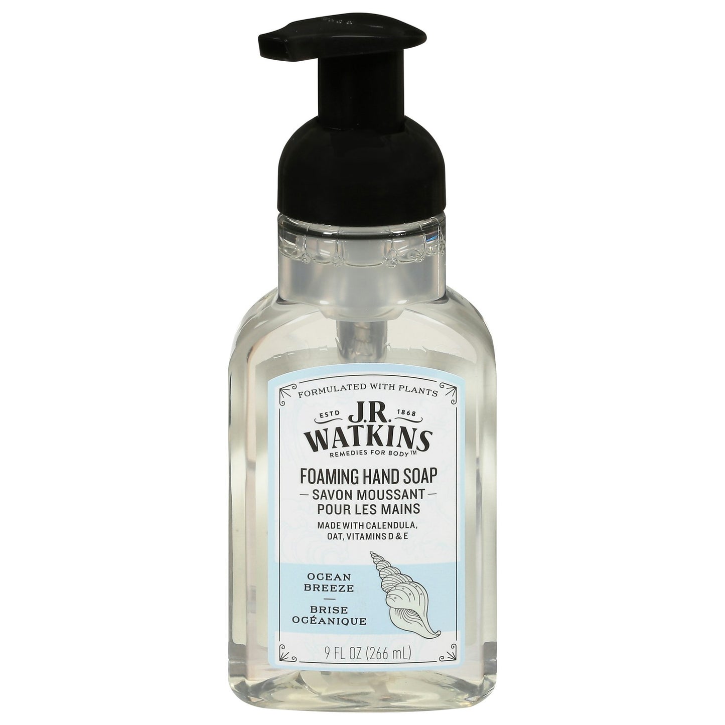 J.R. Watkins - Hand Soap Foam Ocean Breeze 9 fl. oz (Pack of 3)