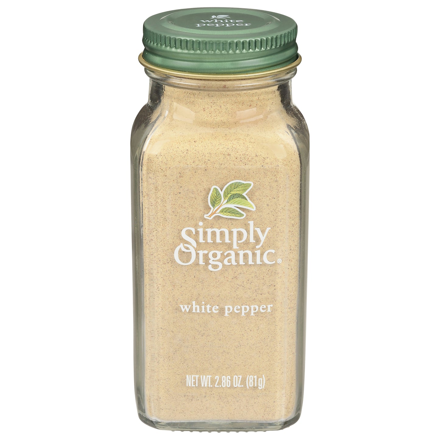 Simply Organic Seasoning Pepper White Bottle 2.86 Oz Pack of 6
