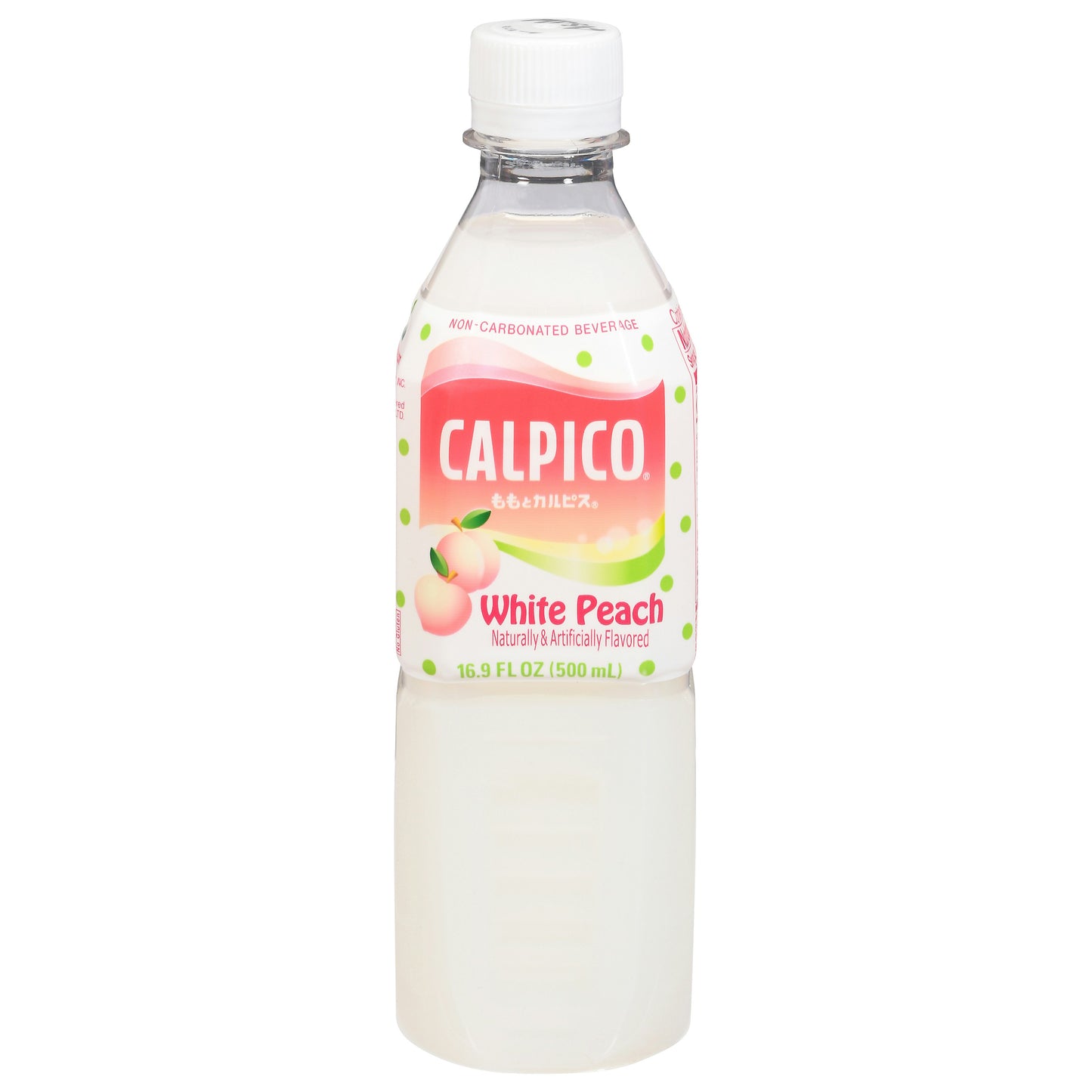 Calpico Water White Peach 16.9 fl oz (Pack of 6)