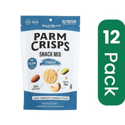 Parm Crisps - Snack Mx Original Parm Crisp 6 oz (Pack of 12)