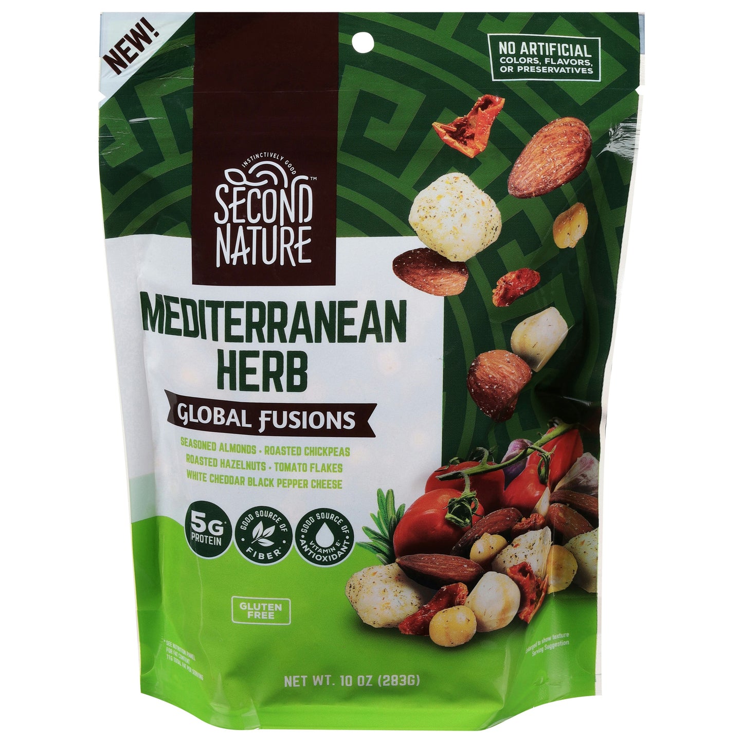 Second Nature Mix Trail Mediterranean Herb 10 oz (Pack of 6)