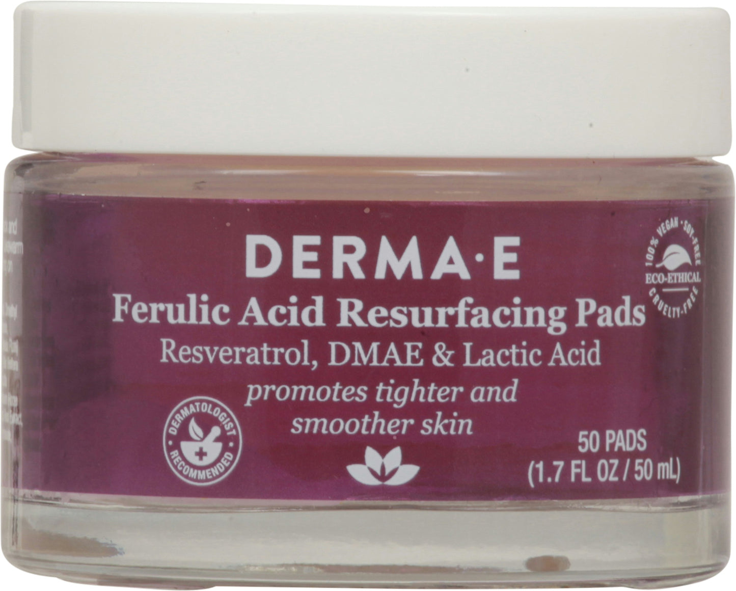Derma E Pads Facial Resurfacing 1.7 Oz