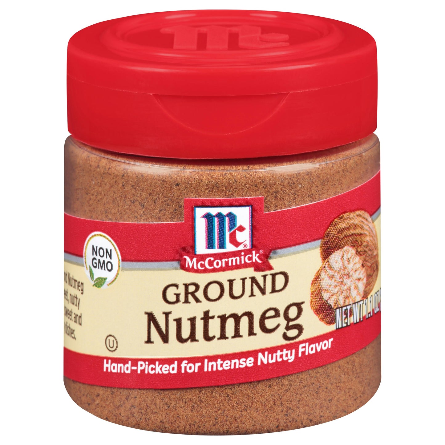 Mc Cormick Spice Nutmeg Ground 1.1 Oz Pack of 6