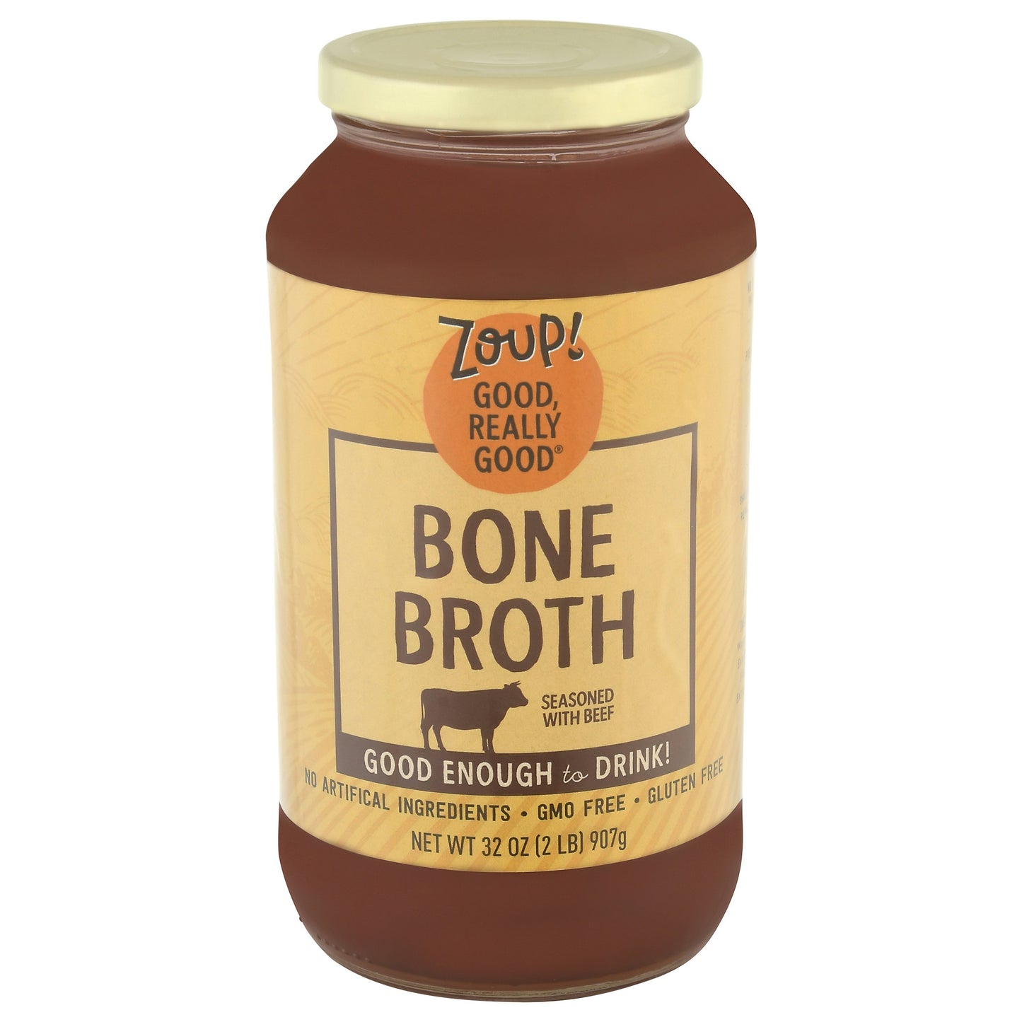 Zoup Good Really Broth Beef Bone 32 oz (Pack of 6)