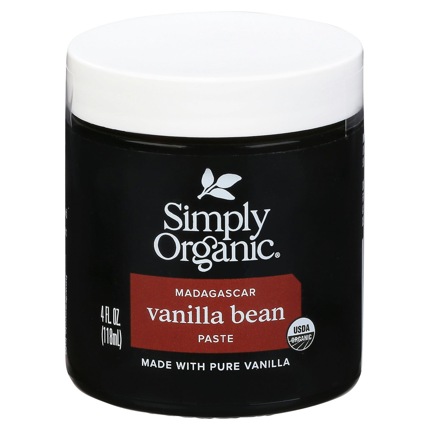 Simply Organic Bean Paste Vanilla 4 FO (Pack of 6)