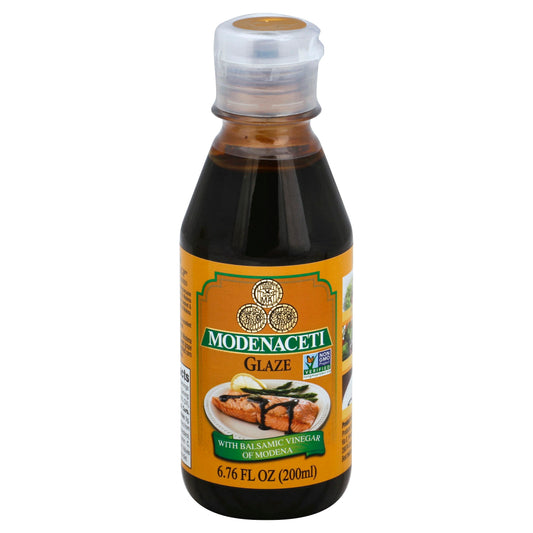 Modenaceti Vinegar Balsamic Glaze 6.7 Oz (Pack of 6)