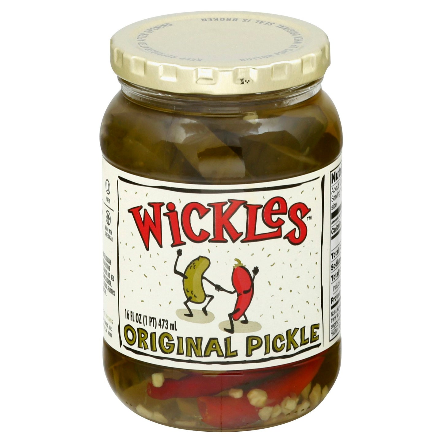 Wickles Pickle Original 16 oz (Pack of 6)