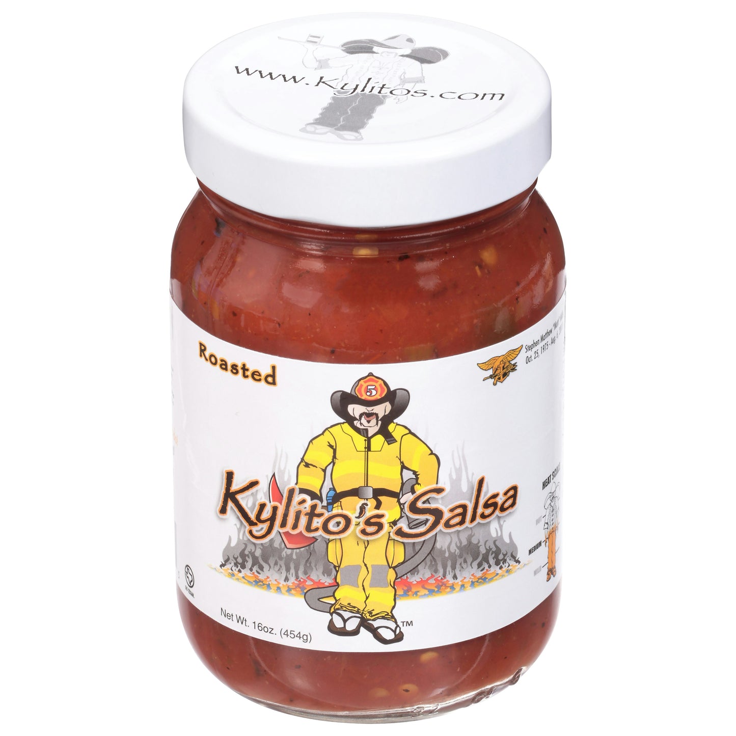 Kylitos Salsa Salsa Roasted 16 Oz Pack of 6