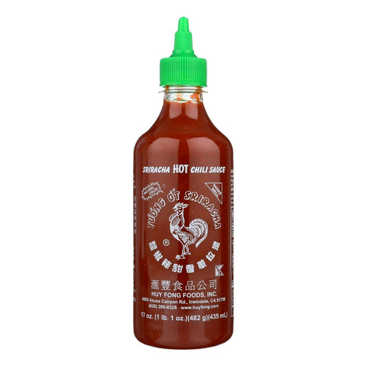Huy Fong Hot Chili Sauce - Sriracha 17 oz (Pack of 12)