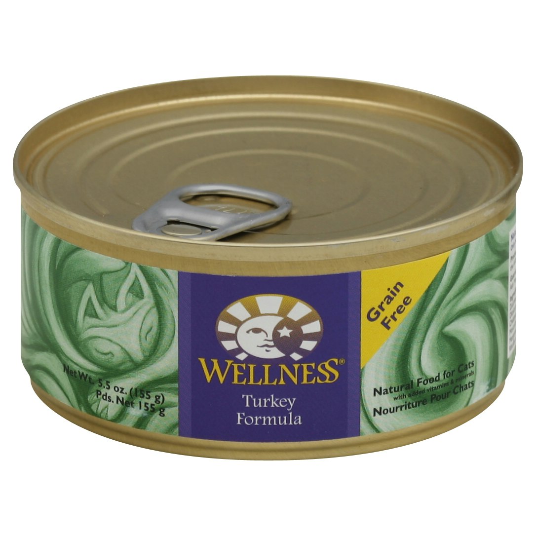 Wellness Cat Food Turkey 5.5 Oz Pack of 24