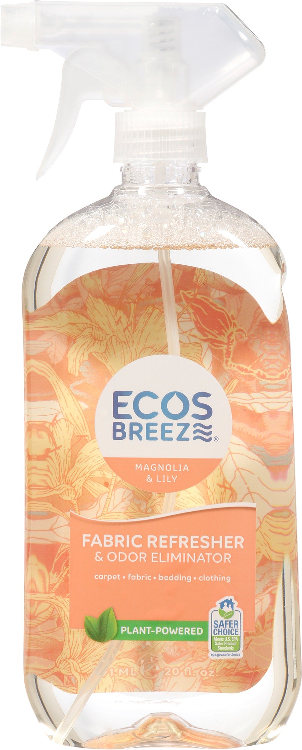 Ecos Freshnr Odor Eliminator Magnolia & Lily 20 Oz (Pack of 6)