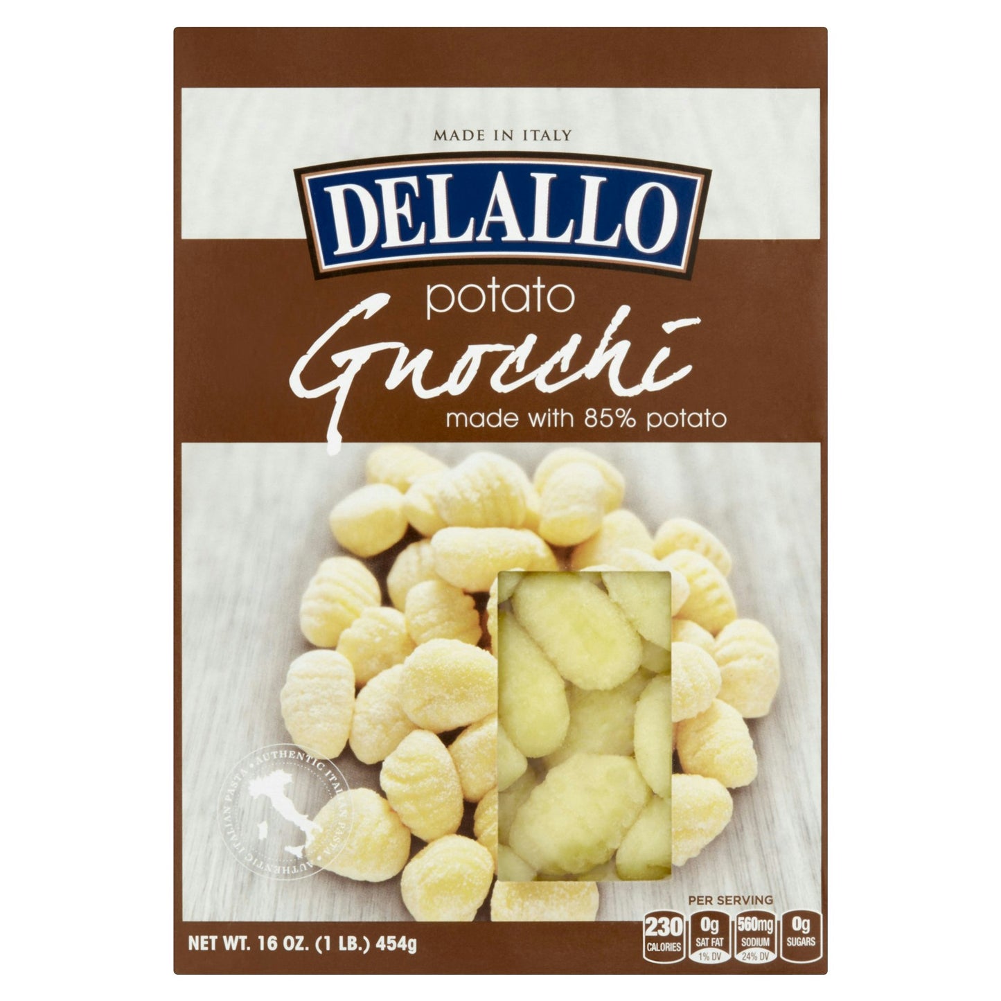 Delallo Gnocchi Potato 16 oz (Pack of 12)