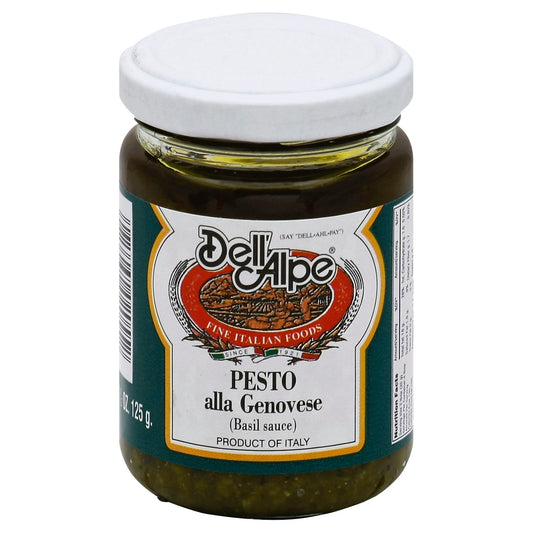 Dell Alpe Sauce Pesto Genovese 4.75 oz (Pack Of 12)