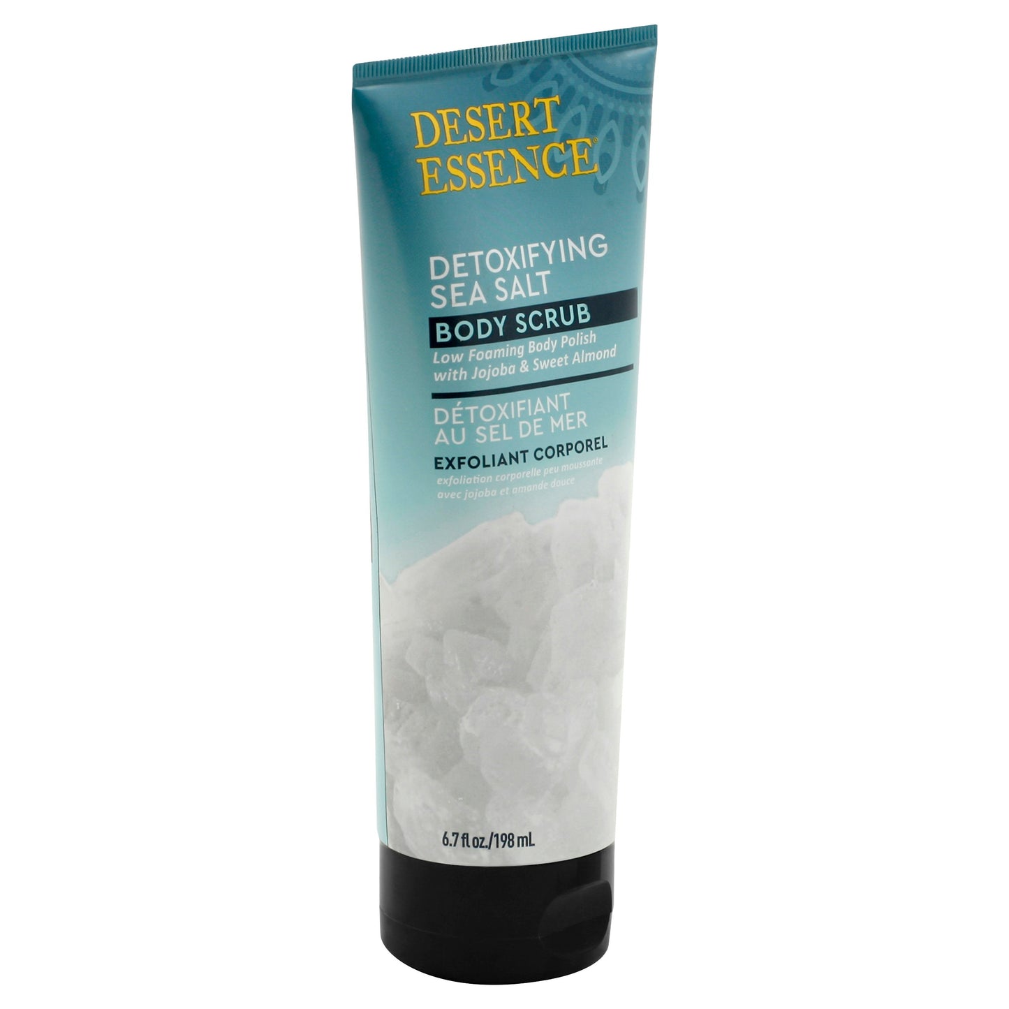 Desert Essence Scrub Body Sea Salt Detox 6.7 Fl oz (Pack of 3)