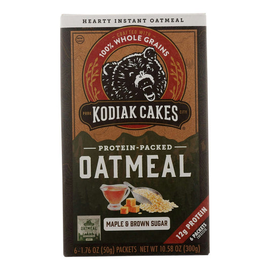 Kodiak Cakes - Oatmeal Maple Brown Sugar Packet - 1.76OZ (Pack of 6)