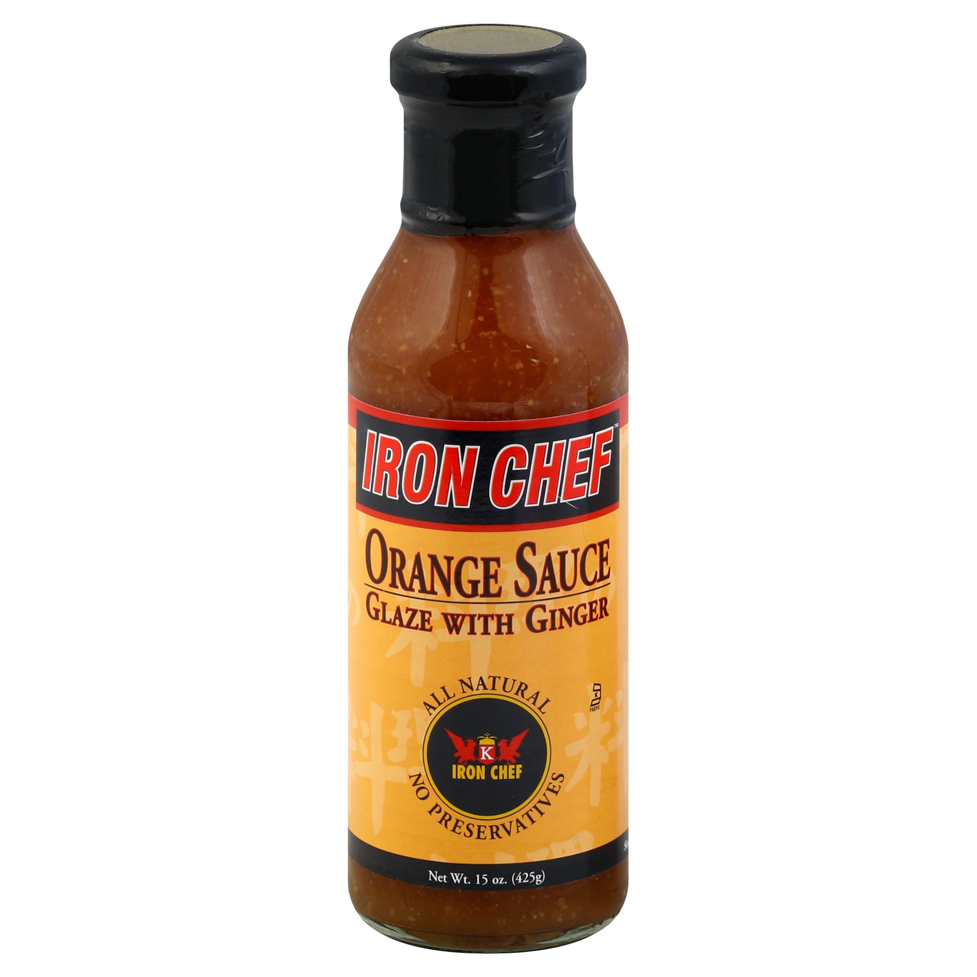 Iron Chef Sauce Glaze Orange Ginger 15 oz (Pack Of 6)