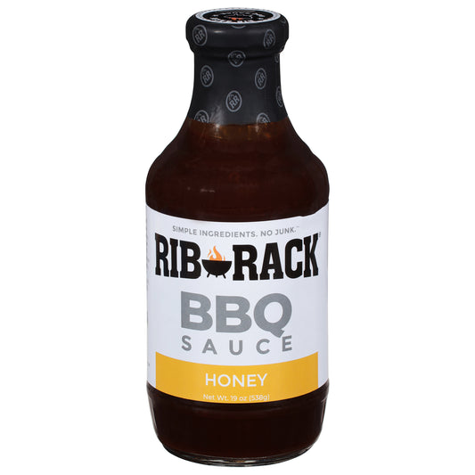 Rib Rack Sauce Barbeque Sweet Honey 19 oz (Pack Of 6)
