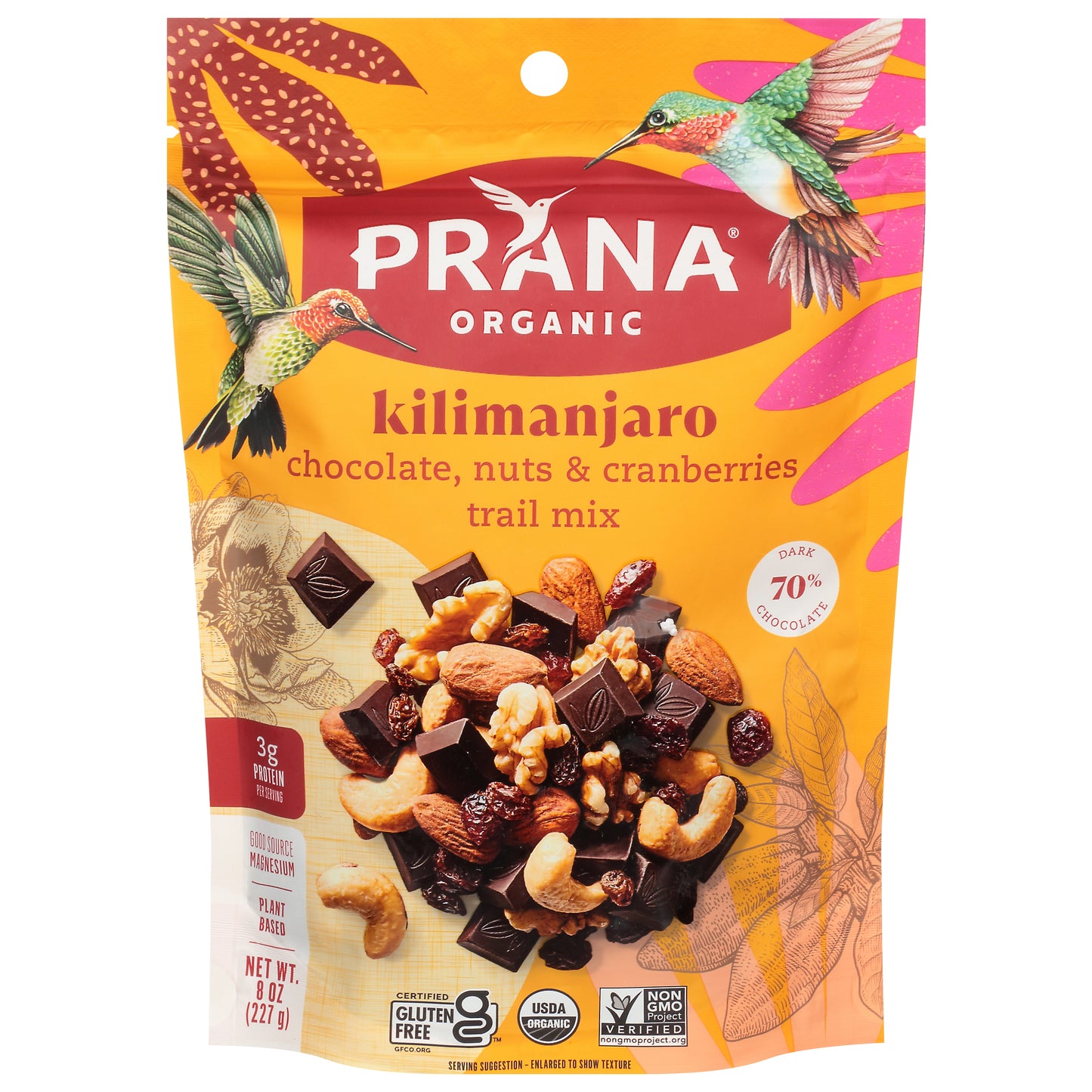 Prana Mix Trail Chocolate Delux 8 Oz (Pack Of 6)