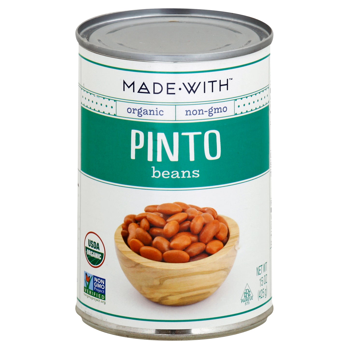 Made With Beans Pinto Organic 15 oz (Pack Of 12)