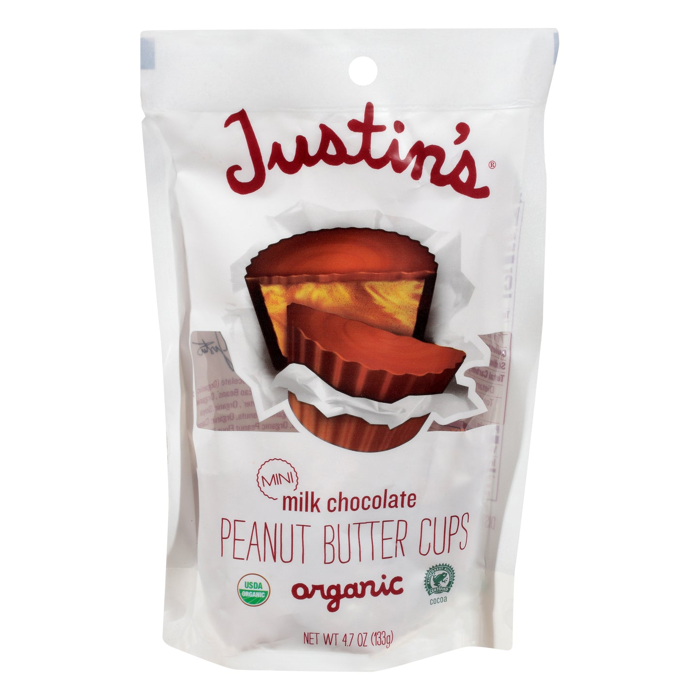 Justins Chocolate Milk Peanut Butter Minis 4.7 oz (Pack Of 6)