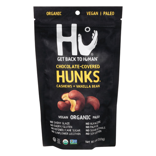 Hu Chocolate Hunks Cashew Vanilla Bean 4 oz (Pack Of 6)