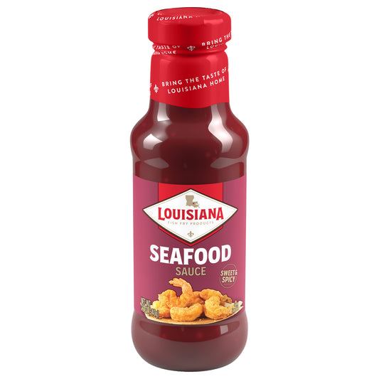 Louisiana Fish Fry Sauce Cajun Seafood 12 oz (Pack Of 12)