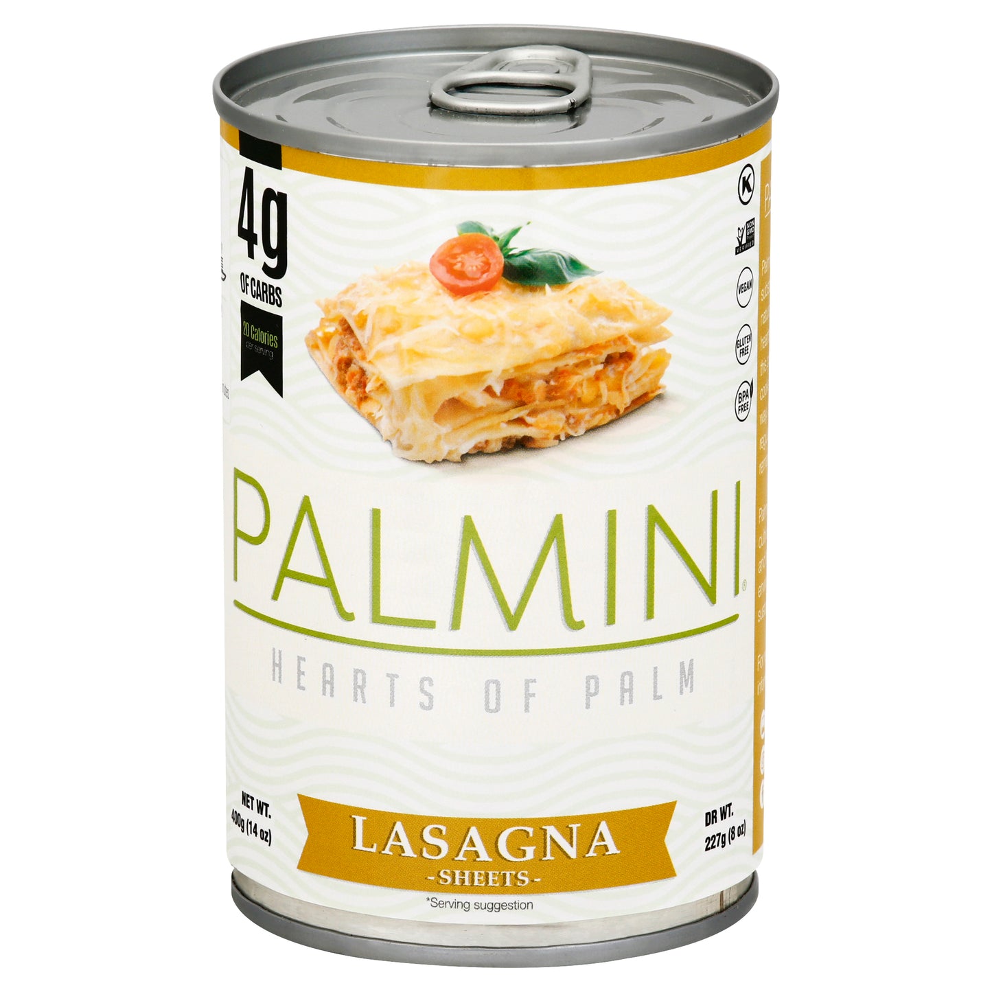 Palmini Pasta Hearts Of Palm Lasagna 14 oz (Pack Of 6)
