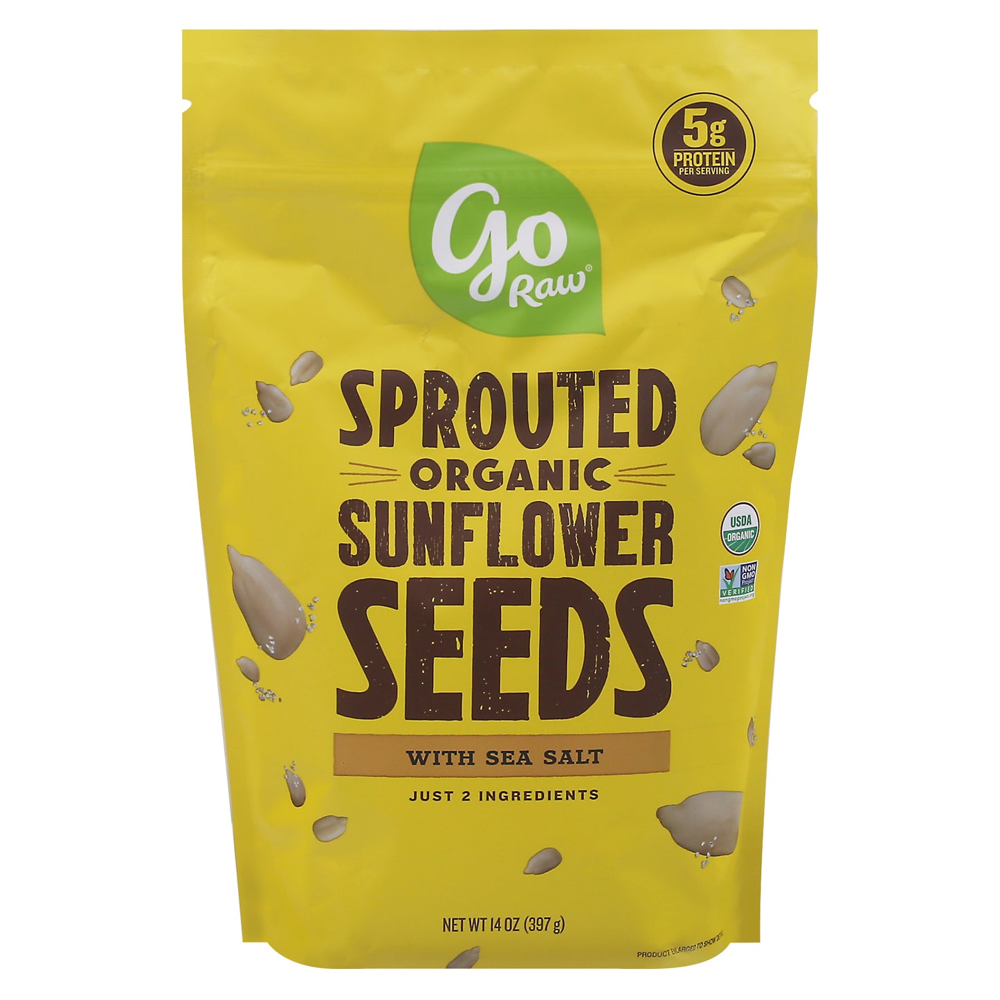 Go Raw Seed Sunflower Sprouted 14 oz (Pack Of 6)