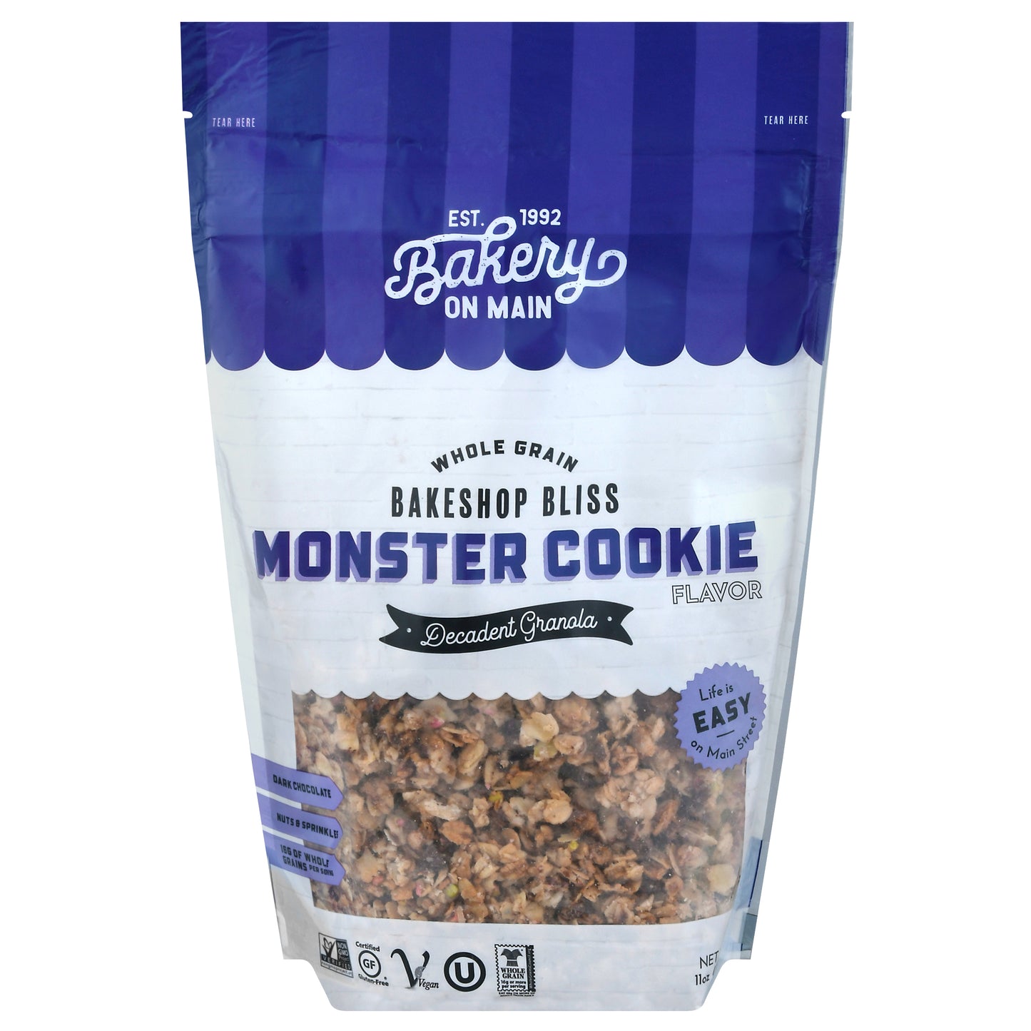 Bakery On Main Granola Monster Cookie 11 oz (Pack Of 6)