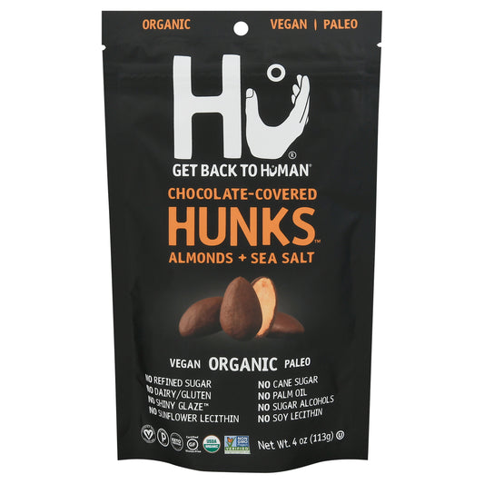 Hu Chocolate Hunks Almond Sea Salt 4 oz (Pack Of 6)