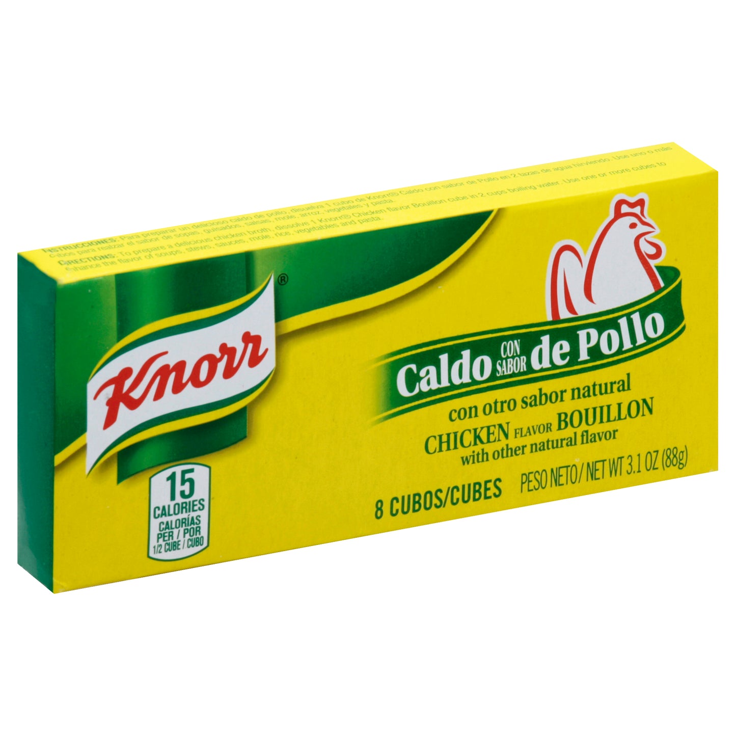 Knorr Bouillon Cube Chicken 3.1 oz (Pack Of 24)