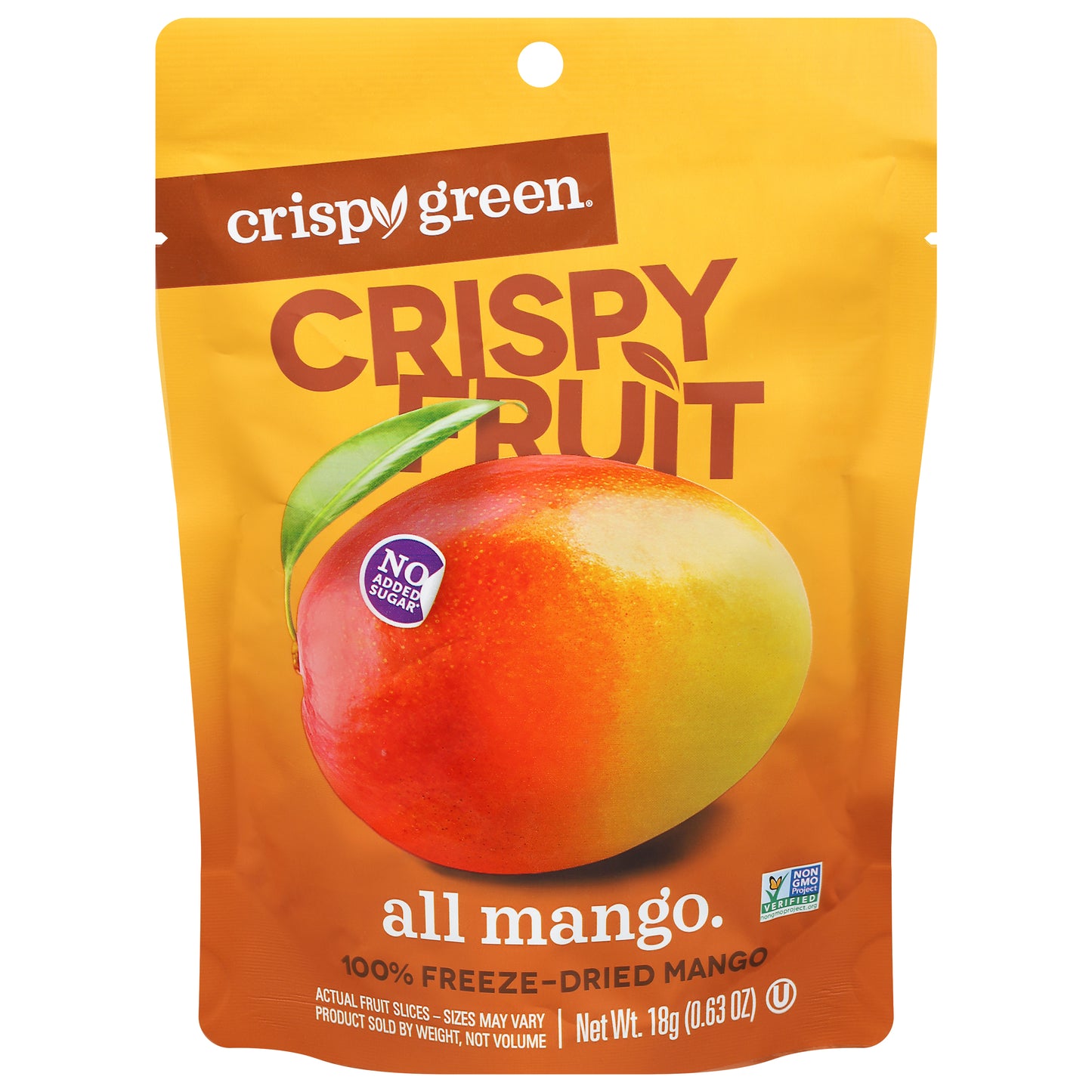Crispy Green Mango Dried Single Serve 0.63 oz (Pack Of 12)