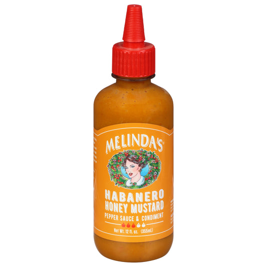 Melindas Sauce Habanero Honey Mustard 12 oz (Pack Of 6)