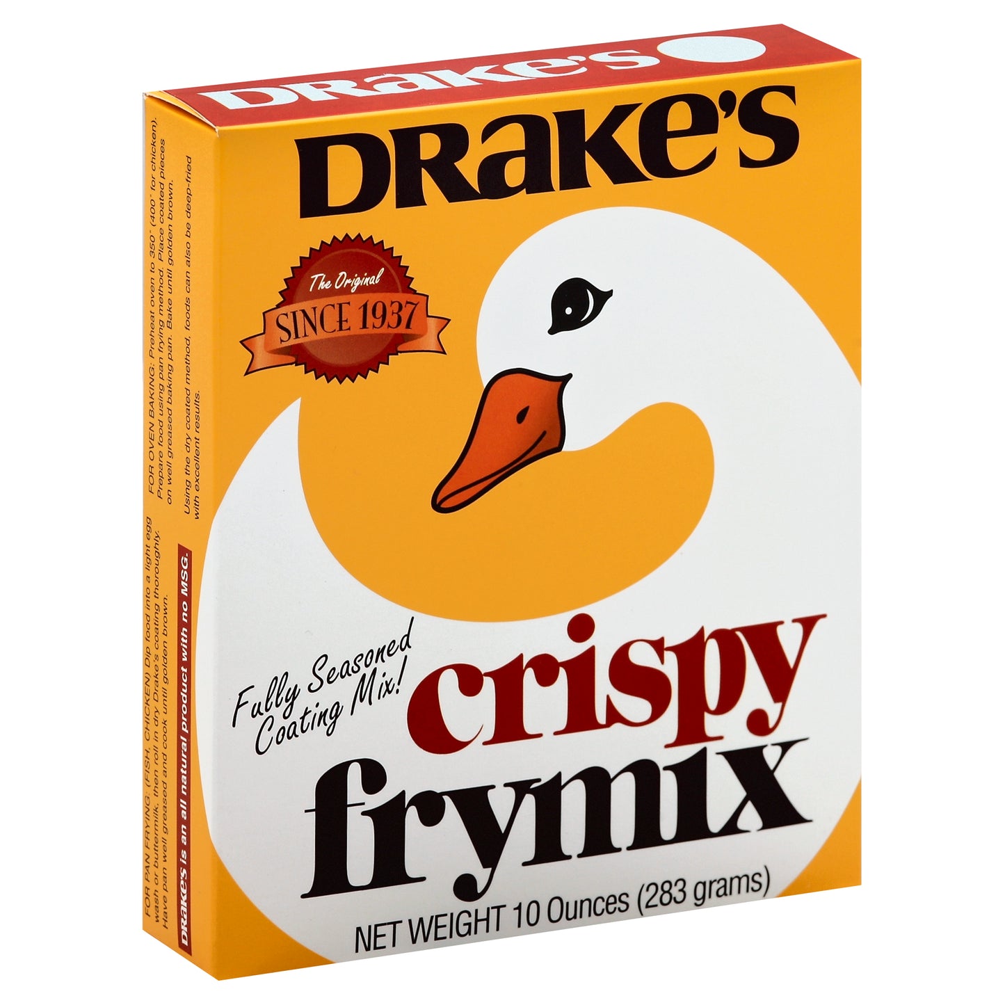 Drakes Mix Fry Crispy 10 oz (Pack Of 6)