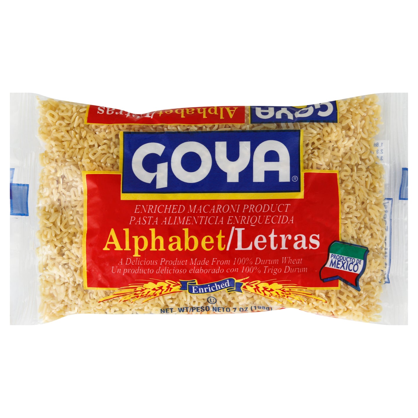 Goya Pasta Alphabet 7 Oz (Pack Of 20)