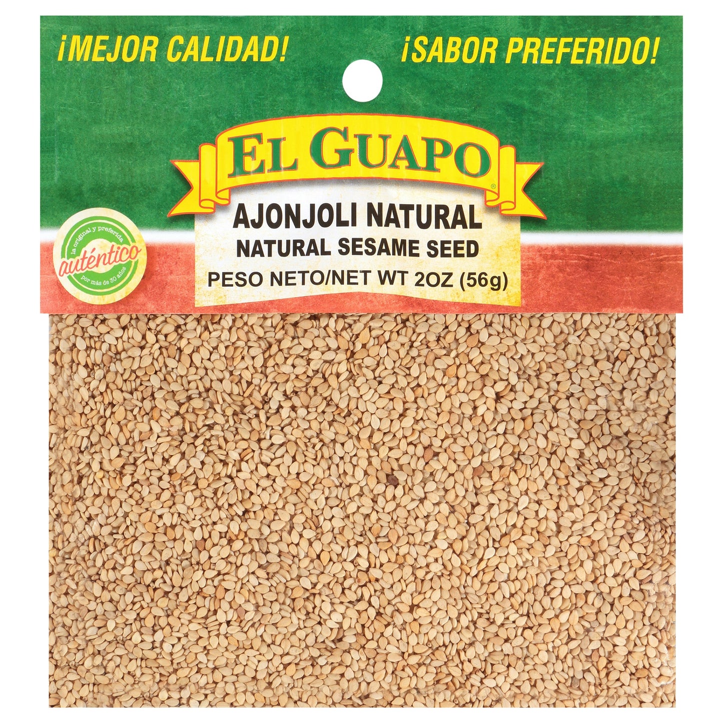 El Guapo Sesame Seed Natural 2 oz (Pack Of 18)